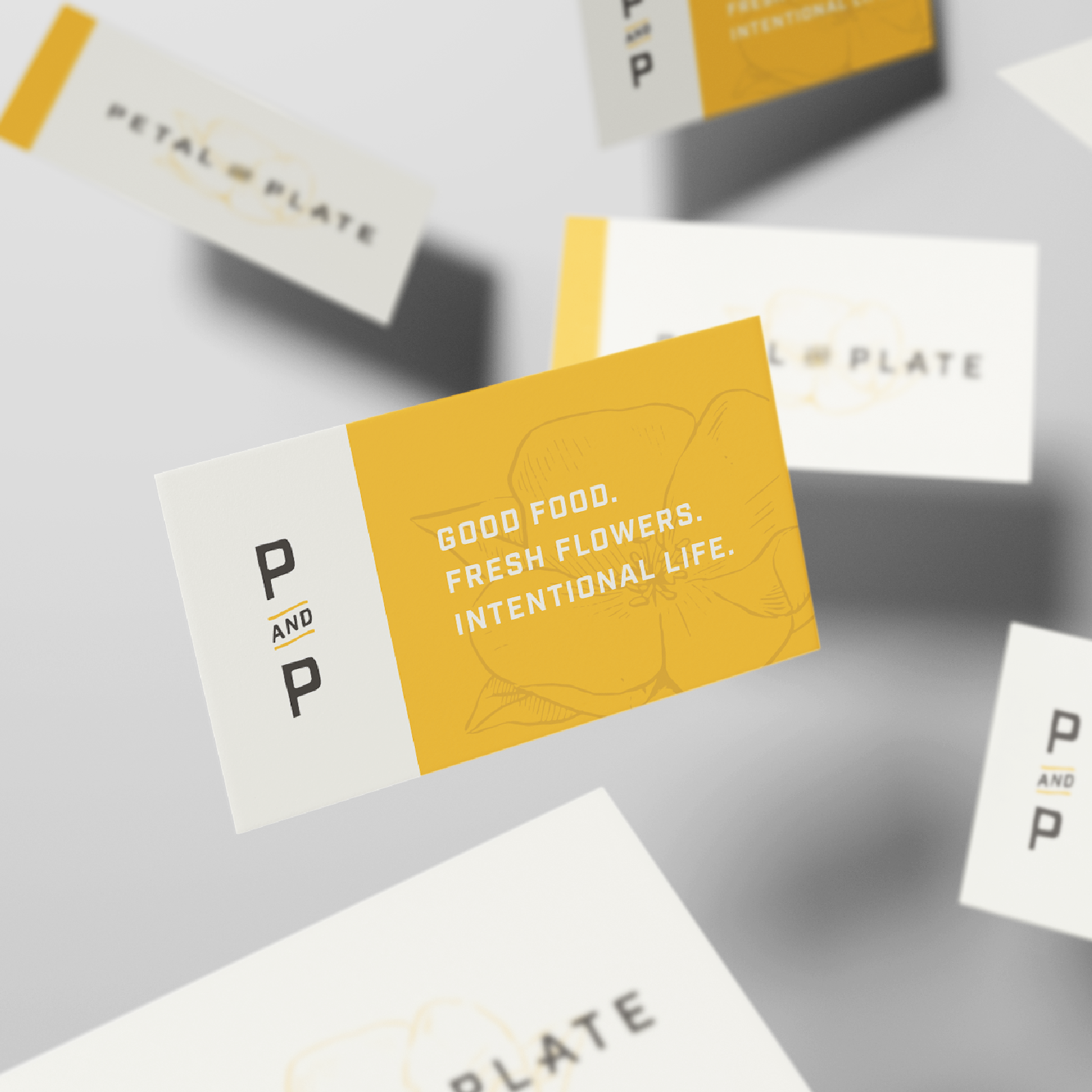 Petal and Plate Brand Development and Logo Design