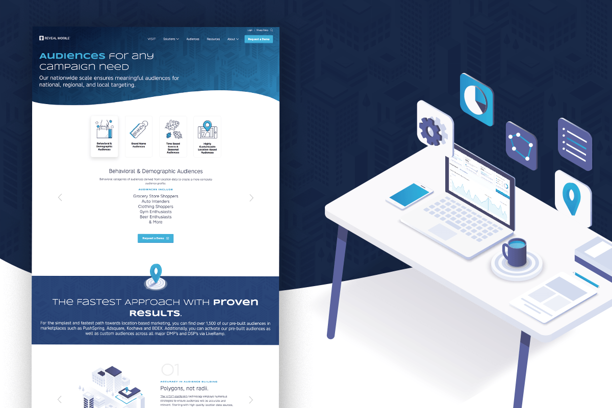 Reveal Mobile - Icons, Graphics, Website Design and Development by MRC 