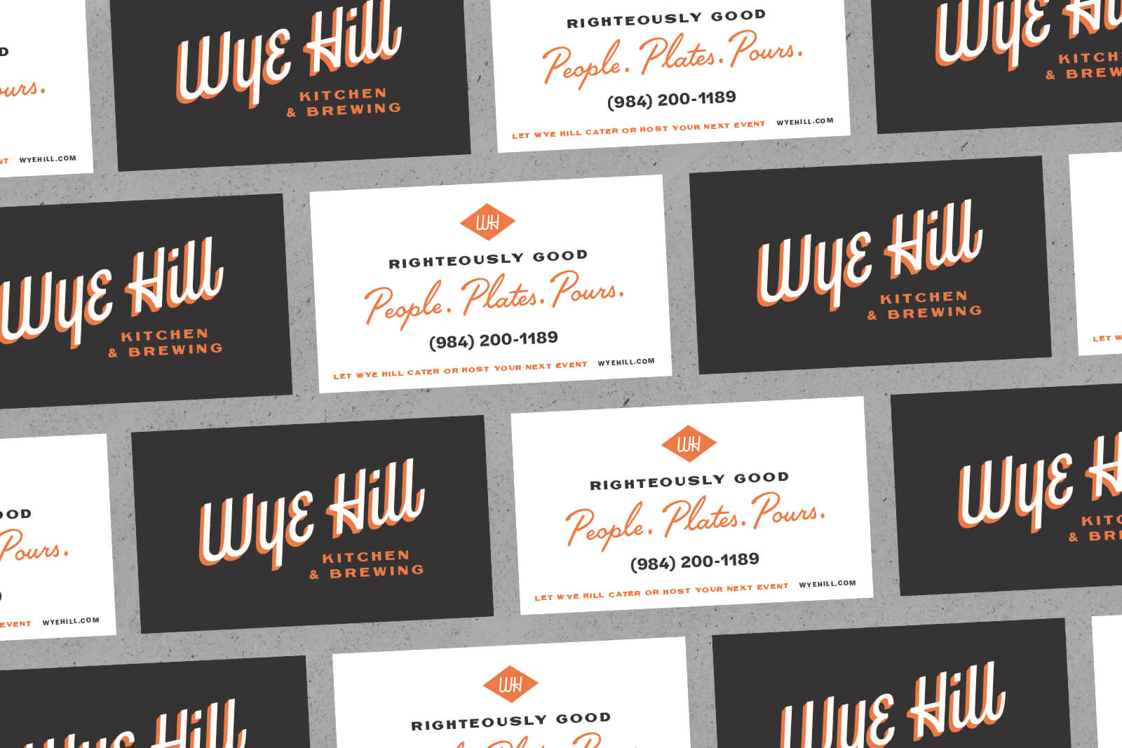 Wye Hill - Restaurant Cards