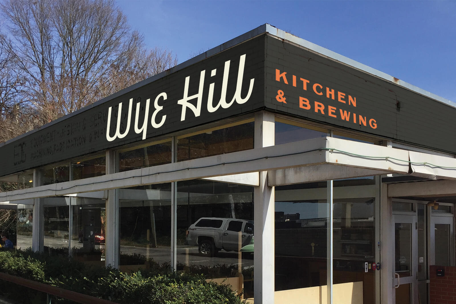 Wye Hill - Storefront Signage