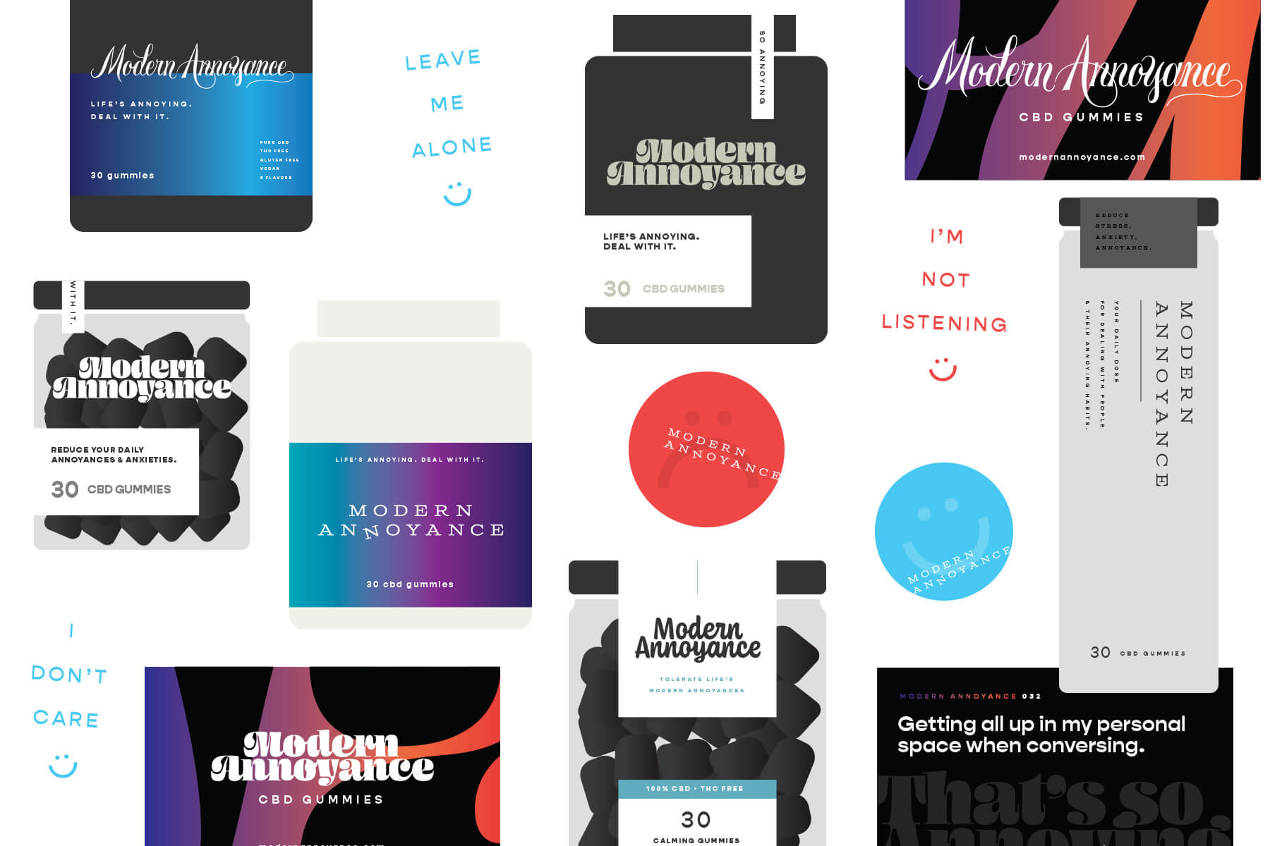 Modern Annoyance CBD - Early Concepts
