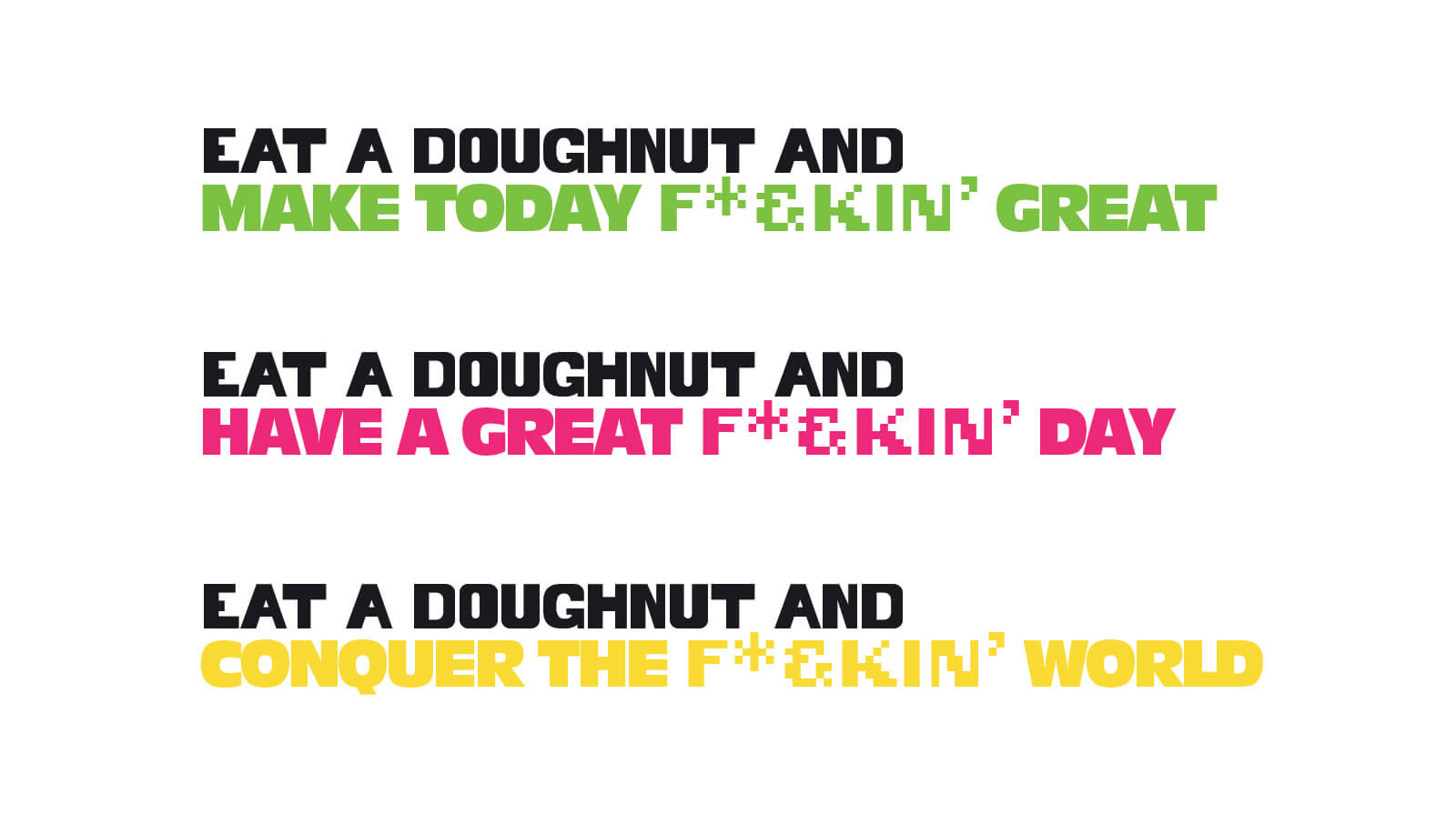 LousyHuntersDoughnuts - Eat a Doughnut