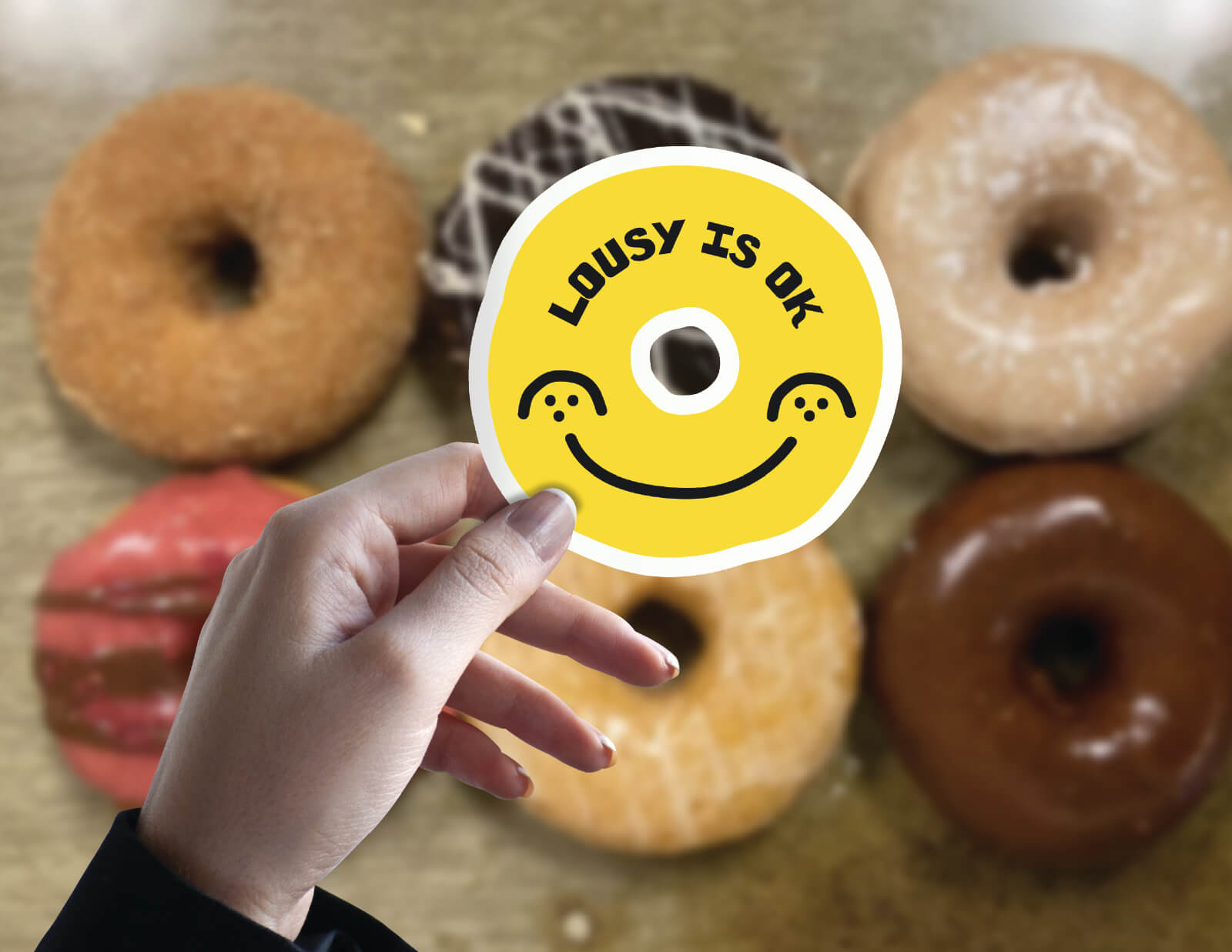 LousyHuntersDoughnuts - Sticker