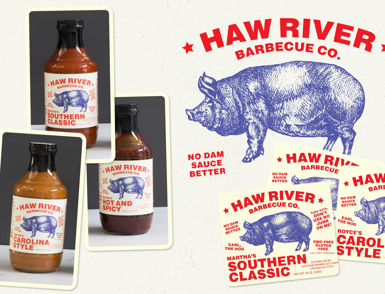 Southern Season - Barbeque Sauce Label Design