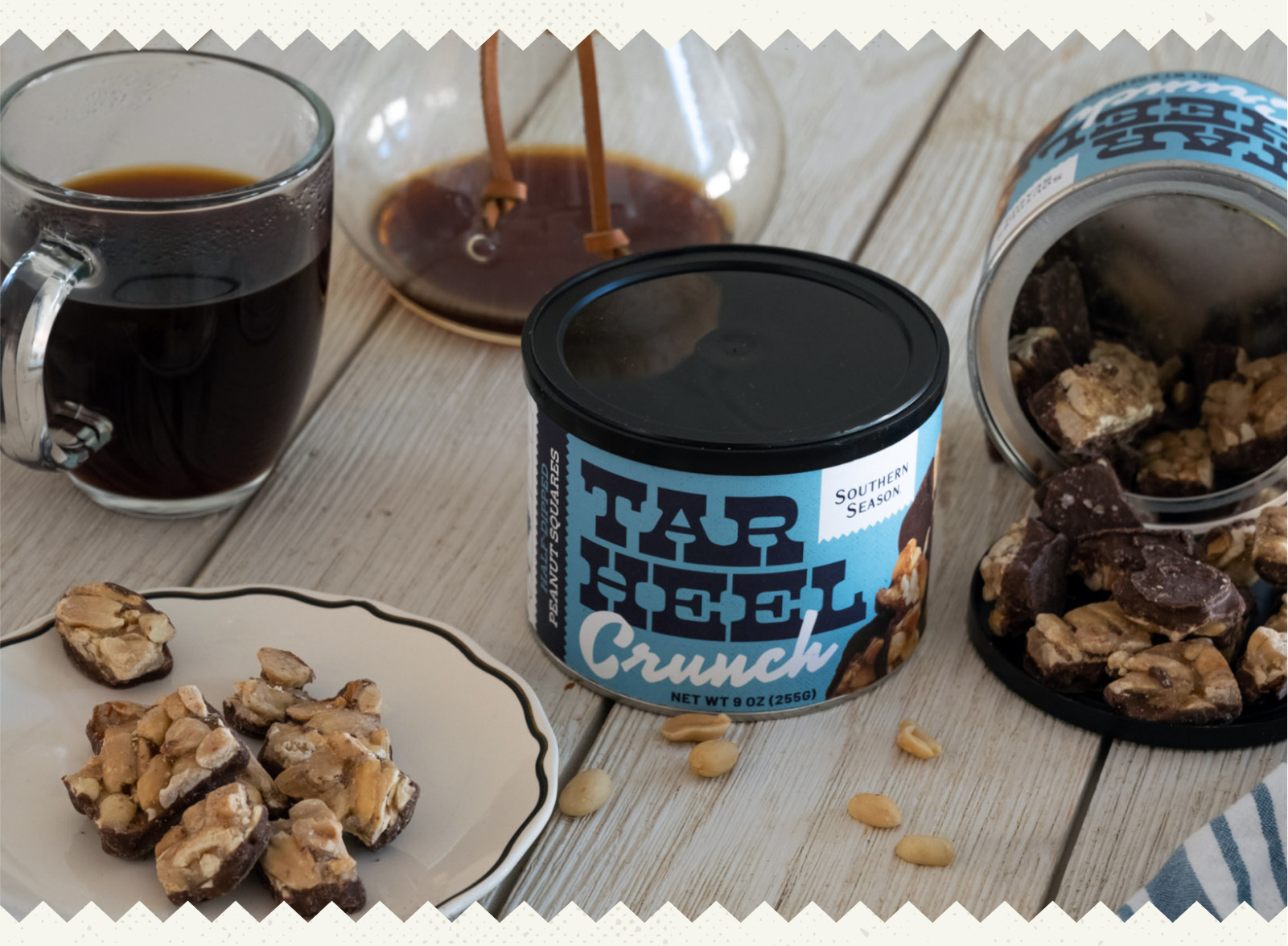 Southern Season - Tar Heel Crunch Packaging