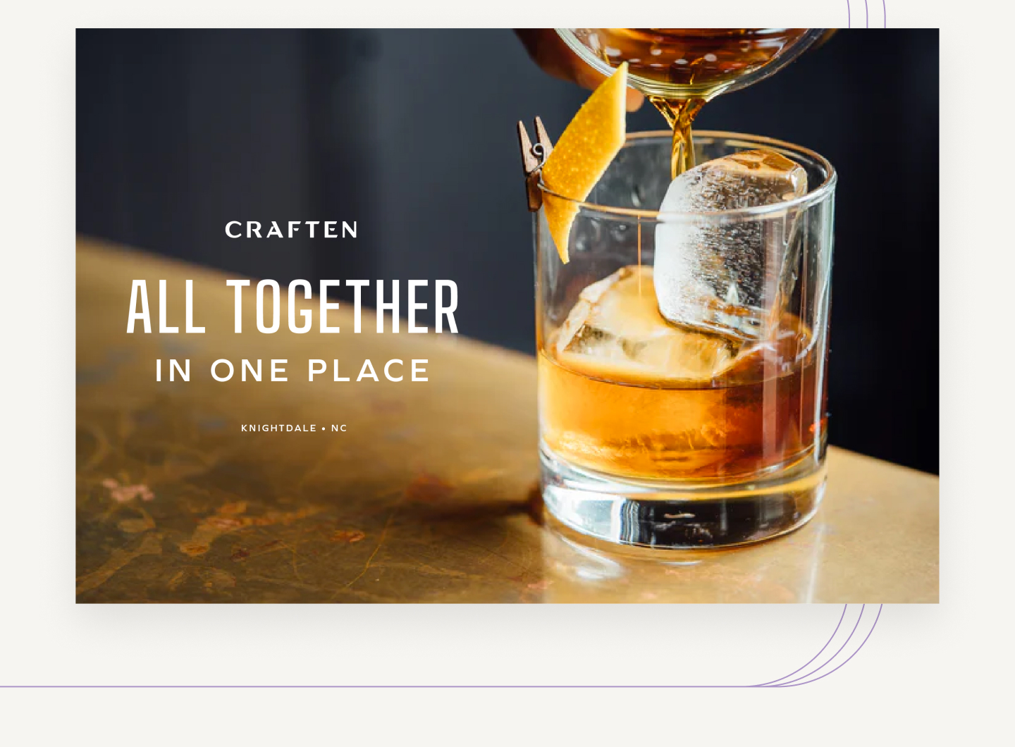 Craften Food Hall Knightdale Advertisement