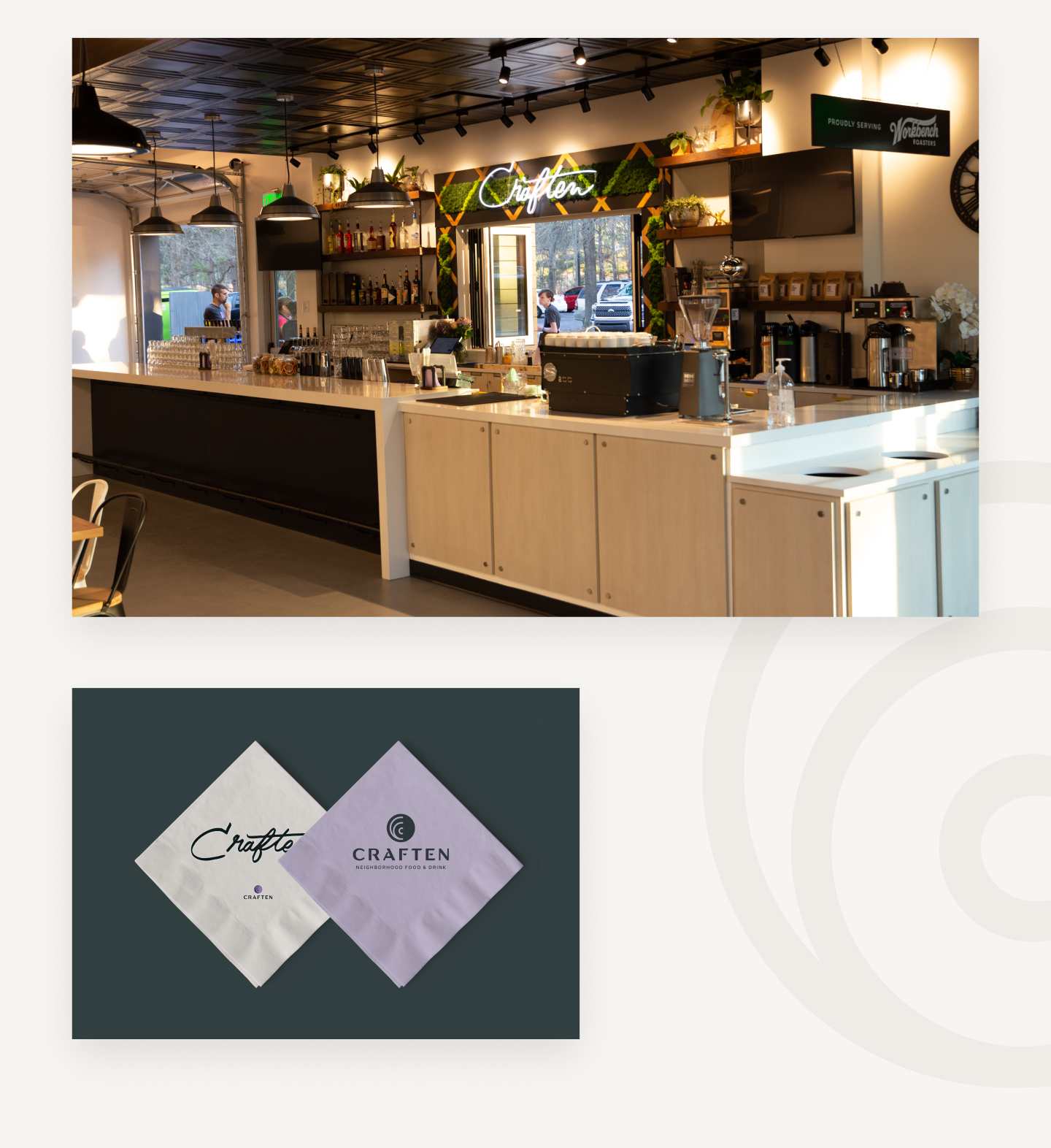 Craften Food Hall Knightdale Interior Rendering