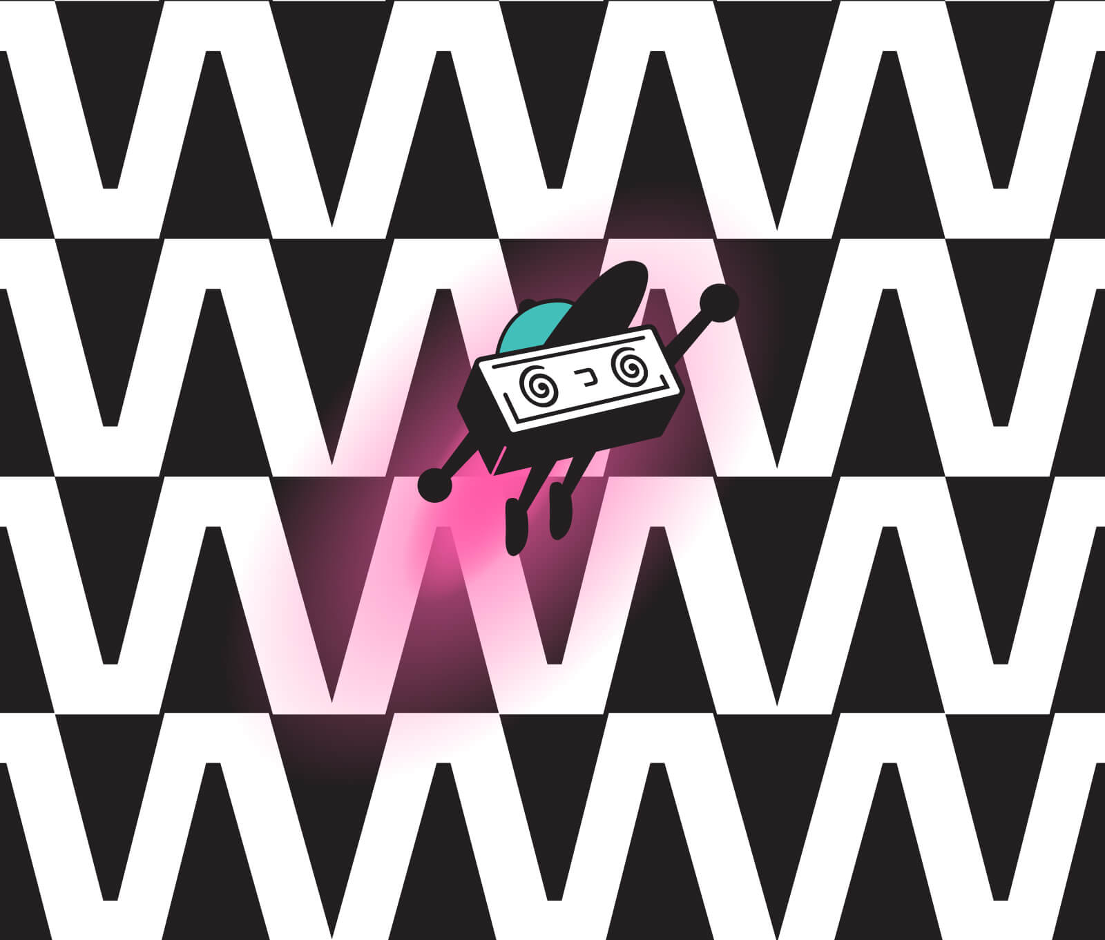 Rewind Retrobar - 06 - Retro The Cassette Tape Illustration