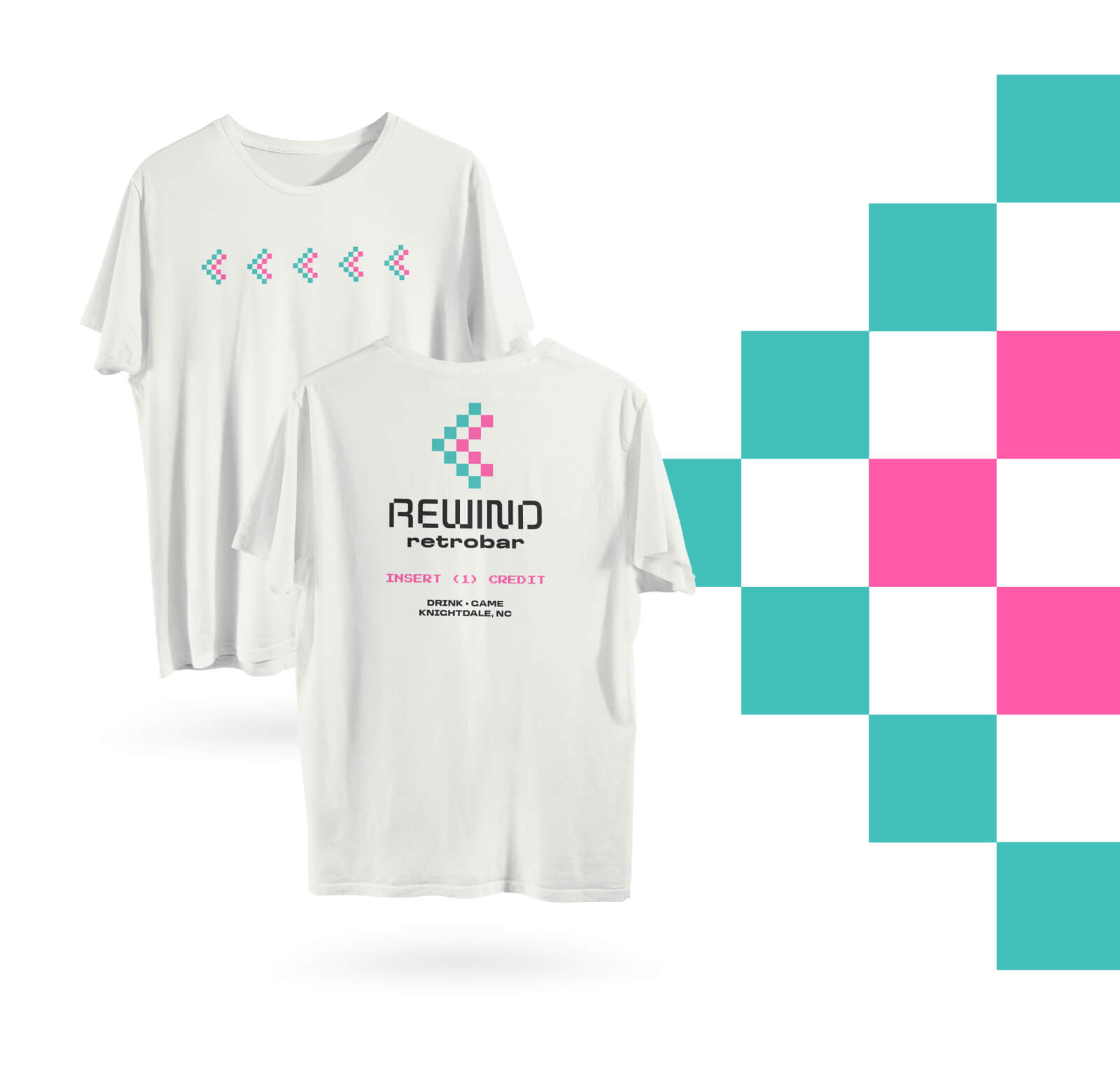 Rewind Retrobar - 09 - Insert One Credit Shirt Design