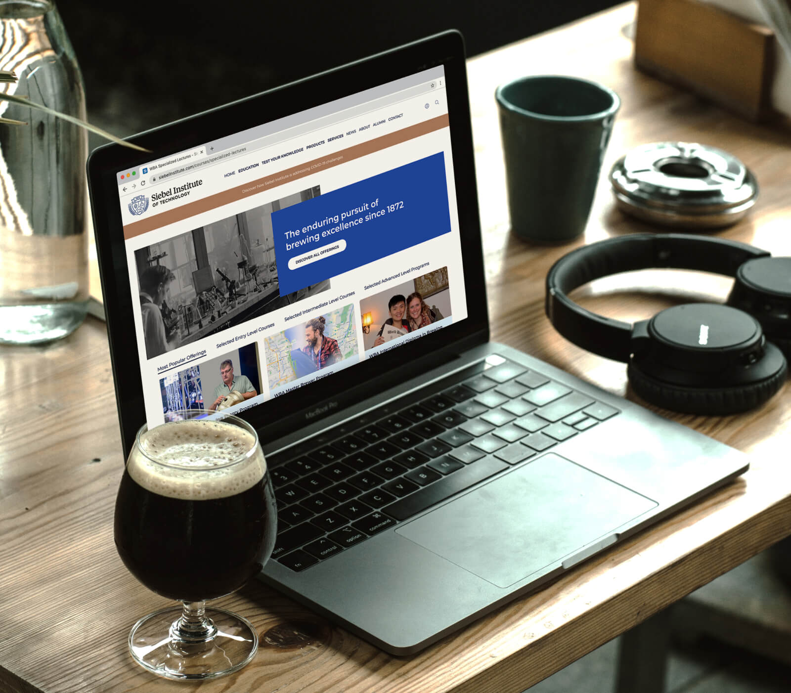 Siebel Institute of Technology - Rebrand - Website