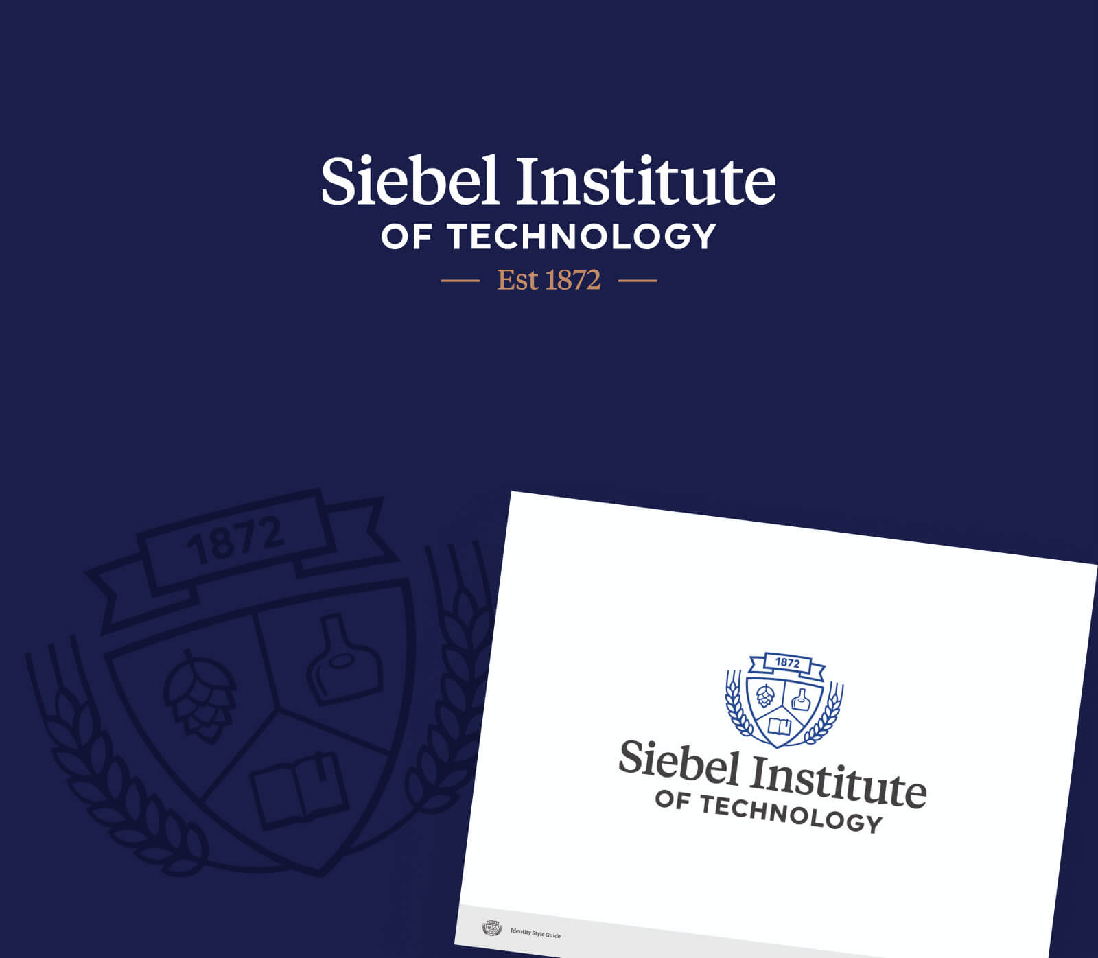 Siebel Institute of Technology - Rebrand - Style Guide and Logo