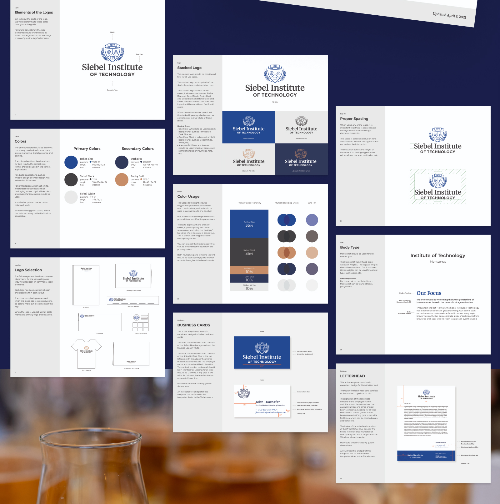 Siebel Institute of Technology - Rebrand - Style guide