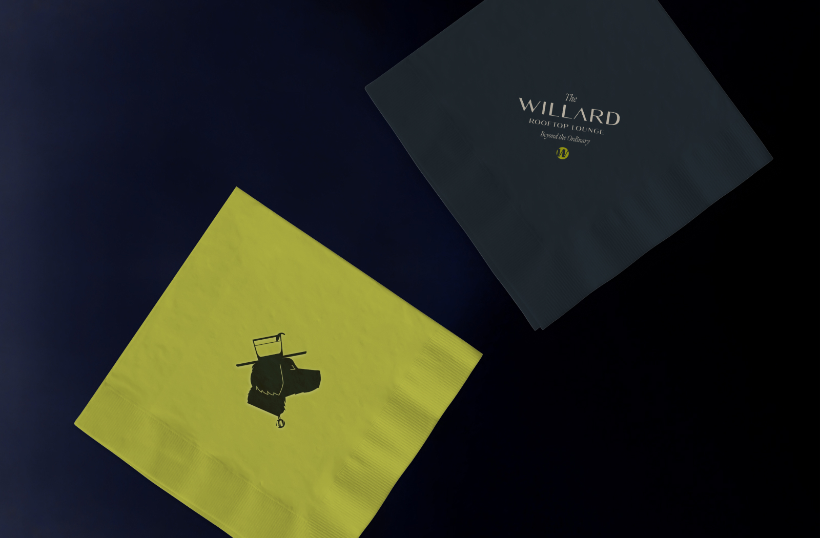 The Willard - AC Hotels - Brand Identity - Cocktail Napkins