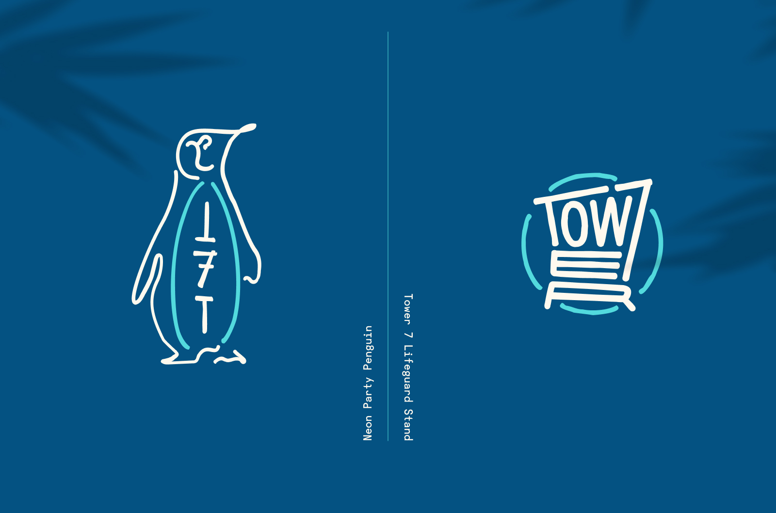 Tower 7 - Beach Bar - Alternate Logo Marks